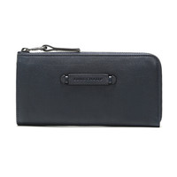 LONGCHAMP 珑骧 2019新品 女士LONGCHAMP 3D系列午夜蓝牛皮长款钱包钱夹 3418 770 606