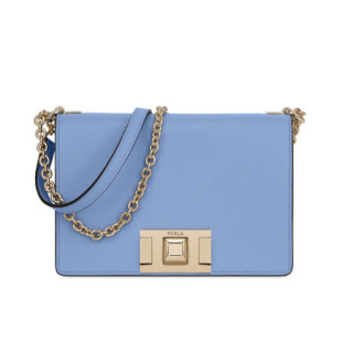 芙拉furla prefw19 牛皮革 浅蓝色 mimi系列 迷你