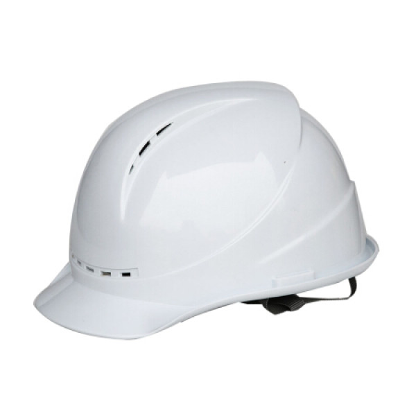 谋福9973 安全帽工地施工领导电工国标加厚头盔劳保建筑工程帽(四面