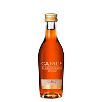 卡慕（CAMUS）洋酒 皇冠GMC 干邑白兰地限量版小酒伴 50ml