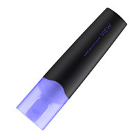 uni 三菱铅笔 USP-200 单头荧光笔 紫色 单支装