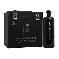 塔牌 绍兴黄酒 黑金琉殇 手工黄酒 半干型 410ml*6瓶 整箱礼盒装（ 送人 收藏 ）