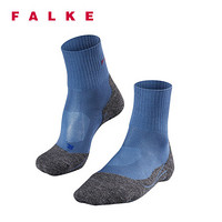 FALKE 德国鹰客 TK2 Short Cool系列 丙纶 Men Trekking男袜专业运动袜 铁蓝色iron blue 39-41 16154-6640