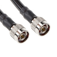 RS Pro欧时 1m 公 N 至 公 N 50 Ω RG214 同轴电缆组件