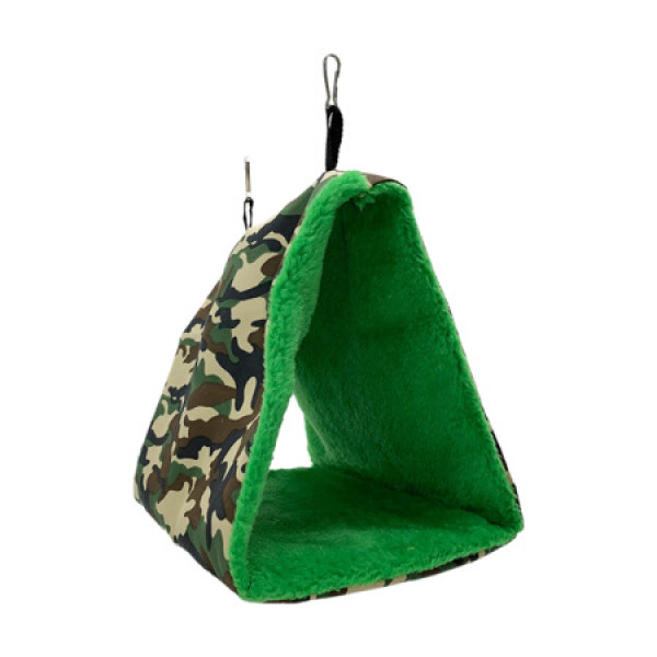 商品宠易生 三角形鸟窝吊床 鹦鹉亚马逊小型葵花通用鸟窝吊床 大号