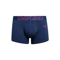 EMPORIO ARMANI UNDERWEAR阿玛尼奢侈品19春夏新款男士简约舒适透气平角内裤 111776-9P725 NAVY-00135 L