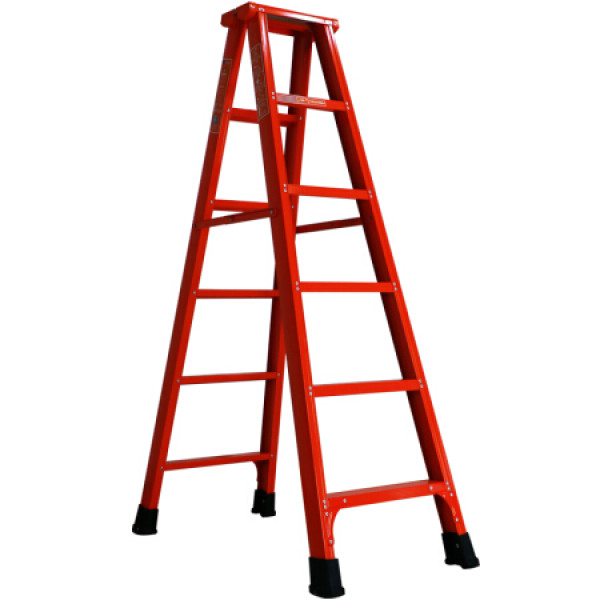 商品攀云 梯子家用人字梯折叠铝合金梯子五步铝梯工业梯装修楼梯加厚