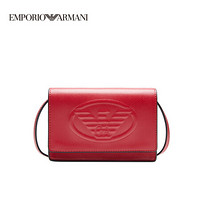 EMPORIO ARMANI 阿玛尼奢侈品19秋冬新款女士单肩背包 Y3B086-YH18A-19F RED-80133 U