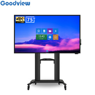 Goodview 仙视 GM75S4 支架套装 75英寸显示器 3840×2160 IPS  