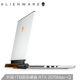 Alienware 外星人 戴尔 - 外星人 ALW15M-R4748W 15.6英寸 笔记本电脑 白色 i7-9750H 16G 1T RTX 2070Max-Q