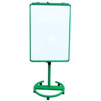 AUCS 70*100cm 移动挂纸白板写字板 办公教学会议白板支架式 绿色 1210002CG