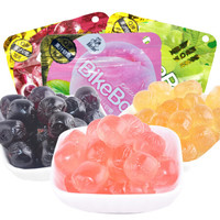 Bike Boy 爆浆果汁软糖果 混合口味网红零食组合装 52g*3包