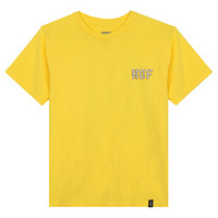 HUF 男士黄色短袖T恤 TS00575-AURORA YELLOW-S