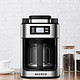 柏翠(petrus)咖啡机 全自动美式 家用 自动磨豆 豆粉双用PE3200