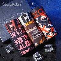 cabrakalani男士内裤冰丝感男内裤性感中腰薄款男式平角内裤3条装 混色C XL(175/100)