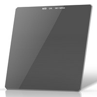 耐司（NiSi）HD CPL 180*180mm 插片滤镜 方镜方型偏光镜 玻璃材质 双面镀膜 风光摄影 增加饱和度 提高画质