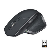 logitech 罗技 MX Master 2S 2.4G蓝牙 双模无线鼠标 4000DPI  儒雅黑