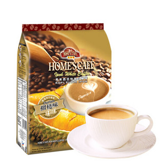 HomesCafe 故乡浓 马来西亚 怡保白咖啡 榴莲味 525g