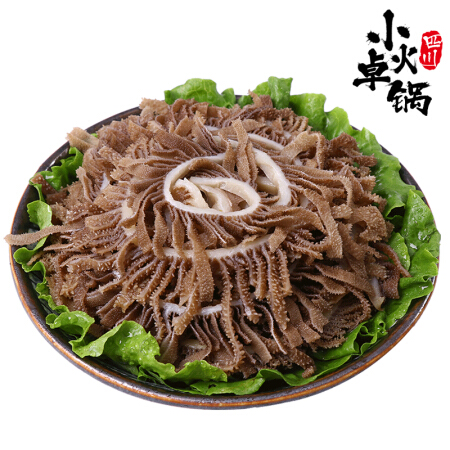 小卓 火锅黑千层肚230g 生鲜毛肚牛百叶 肚丝 四川涮火锅食材材料