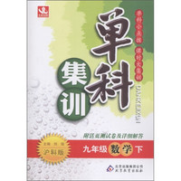 单科集训:9年级数学(下)(沪科版)
