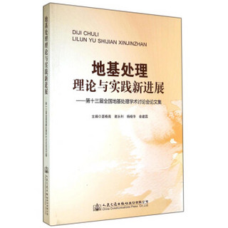 地基处理理论与实践新进展：第十三届全国地基处理学术讨论会论文集