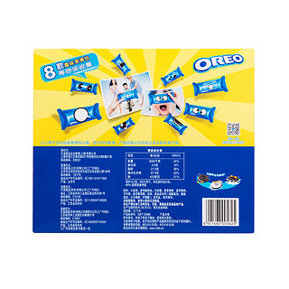OREO 奥利奥 夹心饼干 零食 轻甜味466g(家庭装)
