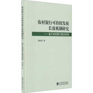 农村银行可持续发展长效机制研究：基于流程银行建设视角