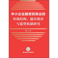 中小企业融资担保业的市场结构、溢出效应与监管机制研究