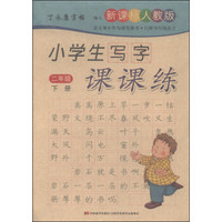 丁永康字帖 小学生写字课课练（二年级下 新课标 人教版）