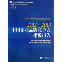 中国社会科学权威报告系列:中国企业品牌竞争力指数报告(2012-2013)