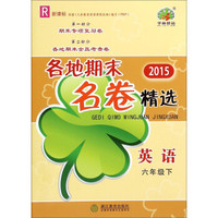 2015各地期末名卷精选：英语（六年级下 R 新课标）