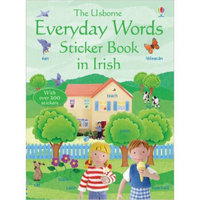 Everyday Words In Irish Sticker Book