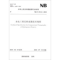 中华人民共和国能源行业标准（NB/T 35112-2018）水电工程层析成像技术规程