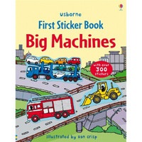 My First Big Machines Sticker Book (bind-up)