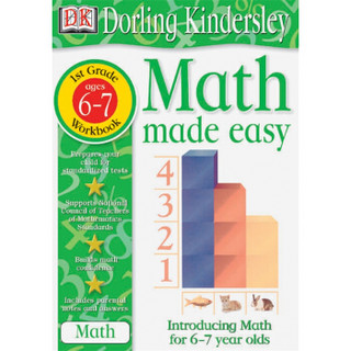 Math Made Easy: 1st Grade Workbook, Ages 6-7
