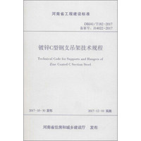 黄河水利出版社 镀锌C型钢支吊架技术规程