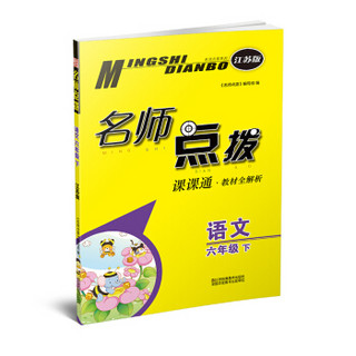 19春名师点拨课课通教材全解析6年级语文（下）江苏版