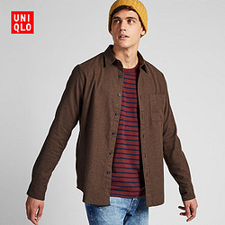 UNIQLO 优衣库 419031  男装 法兰绒衬衫