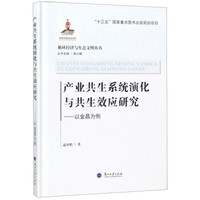 产业共生系统演化与共生效应研究--以金昌为例(精)/循环经济与生态文明丛书