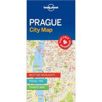 Lonely Planet Prague City Map (Travel Guide)