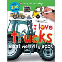 Let's Go Learning Giant Activity: I Love Trucks