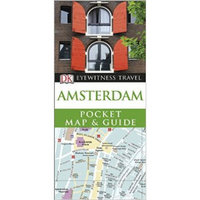 DK Eyewitness Pocket Map and Guide: Amsterdam (N