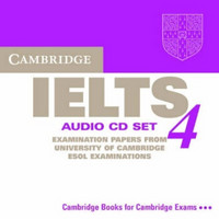 Cambridge IELTS 4 Audio CD Set (2 CDs)  剑桥雅思4 CD