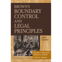 Brown's Boundary Control and Legal Principles  划界控制与法律原则，第6版