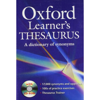 Oxford Learner's Thesaurus(Book+CD) 牛津初级同义词词典 软皮附CD-ROM