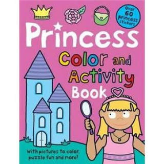 Color and Activity Books Princess