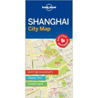 Lonely Planet Shanghai City Map (Travel Guide)