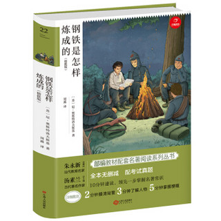 钢铁是怎样炼成的 八年级下册新课标必读 人教部编版教材课外读物 精批版 配考试真题 开心教育