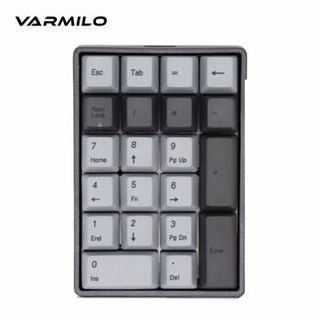 Varmilo 阿米洛 无线蓝牙数字办公小键盘21键 Cherry轴