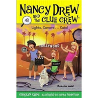 Nancy Drew and the Clue Crew #8: Lights Camera...Cats!  南茜·朱尔系列图书